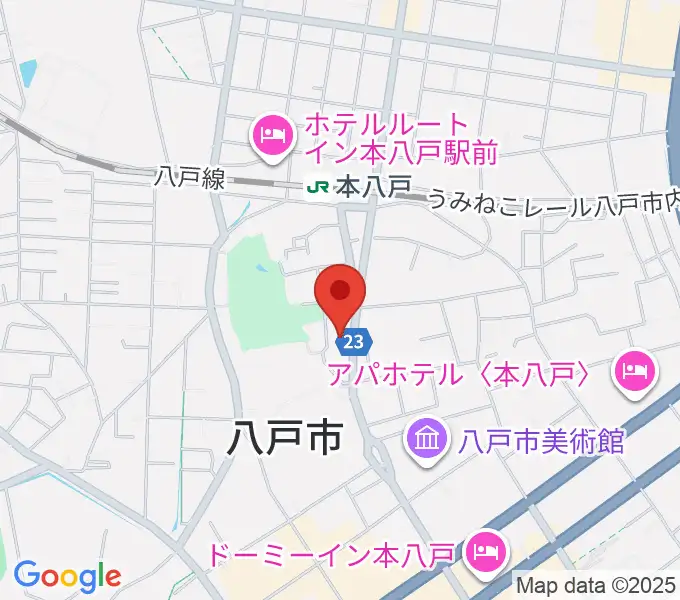 グルーヴィン楽器の地図