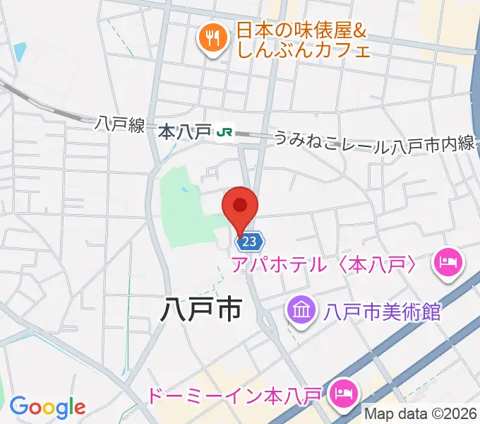 グルーヴィン楽器の地図