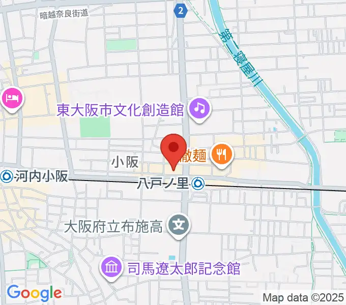 第一楽器 八戸ノ里店の地図