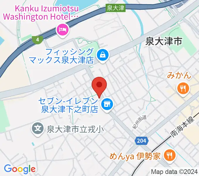 ボイストレーニングレッスンスタジオJOYの地図