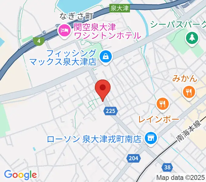 ボイストレーニングレッスンスタジオJOYの地図