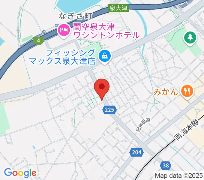 ボイストレーニングレッスンスタジオJOYの地図