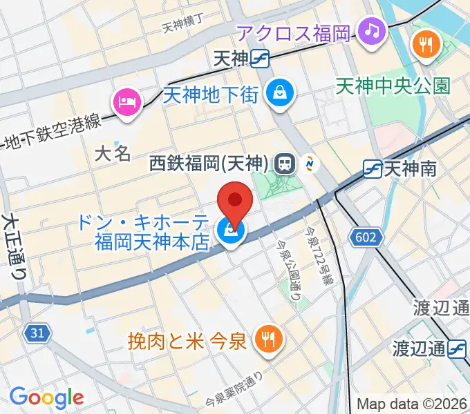 シファカ音楽教室の地図