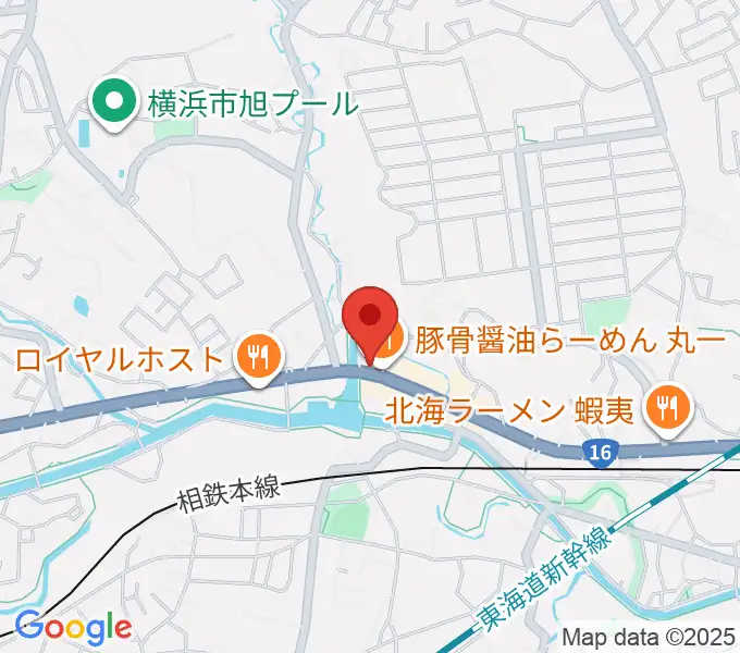 シミズ ミュージックラボの地図