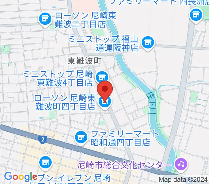 尼崎JAMMER（ジャマー）の地図