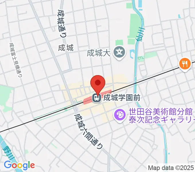 山野楽器 成城コルティ店の地図