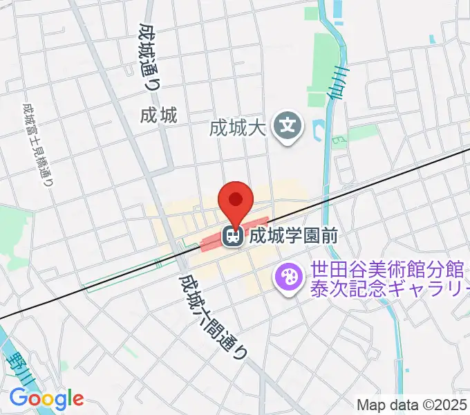 山野楽器 成城コルティ店の地図