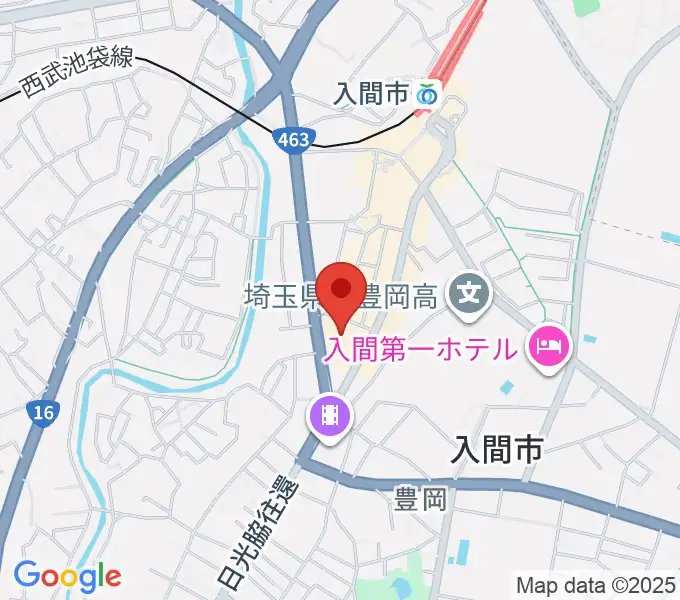 山野楽器 丸広入間店の地図