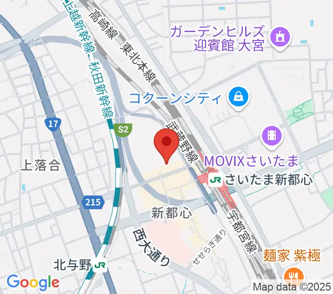 TOIROの地図