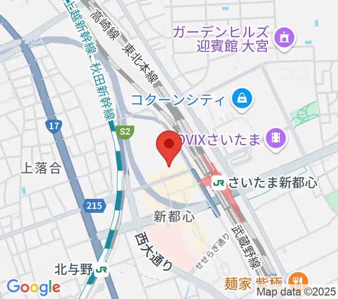 TOIROの地図