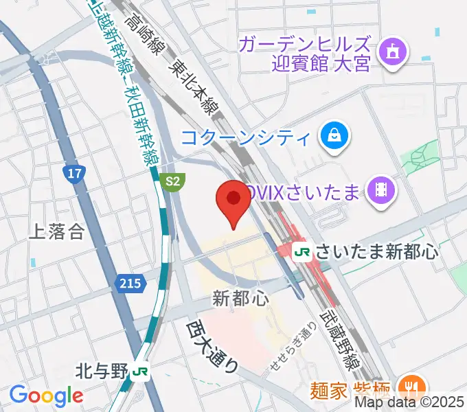 TOIROの地図