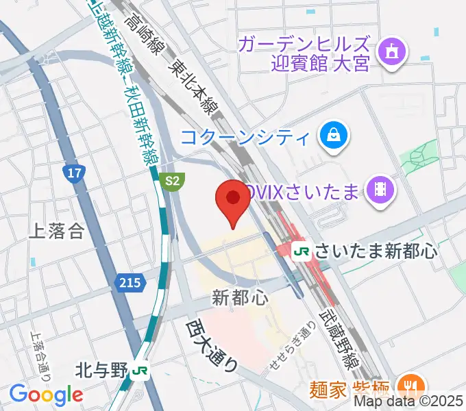 TOIROの地図