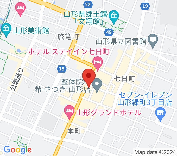 富岡本店の場所