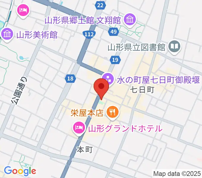 富岡本店の地図