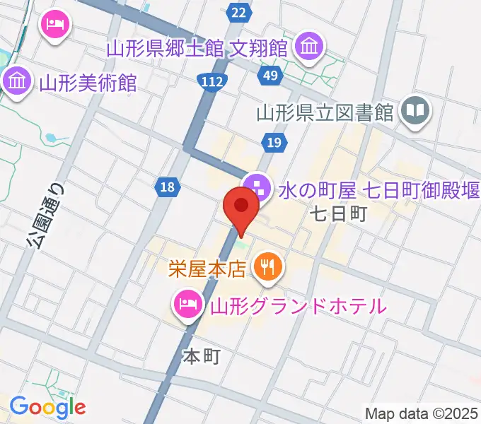 富岡本店の地図