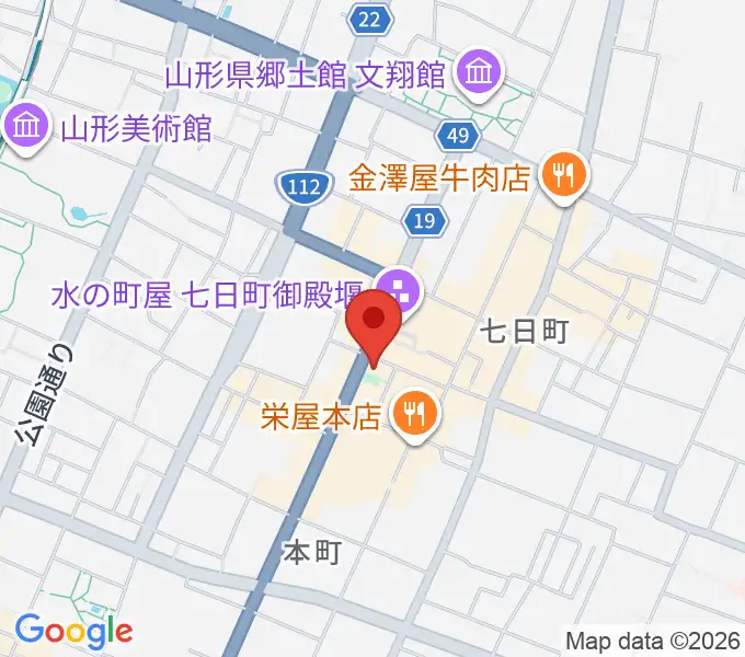 富岡本店の地図