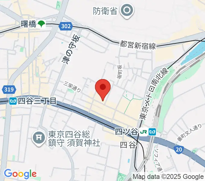 四ツ谷サウンドクリークドッポの地図
