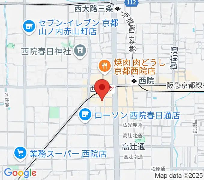 京都GATTACAの地図