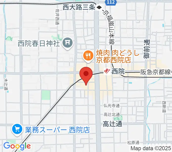 京都GATTACAの地図