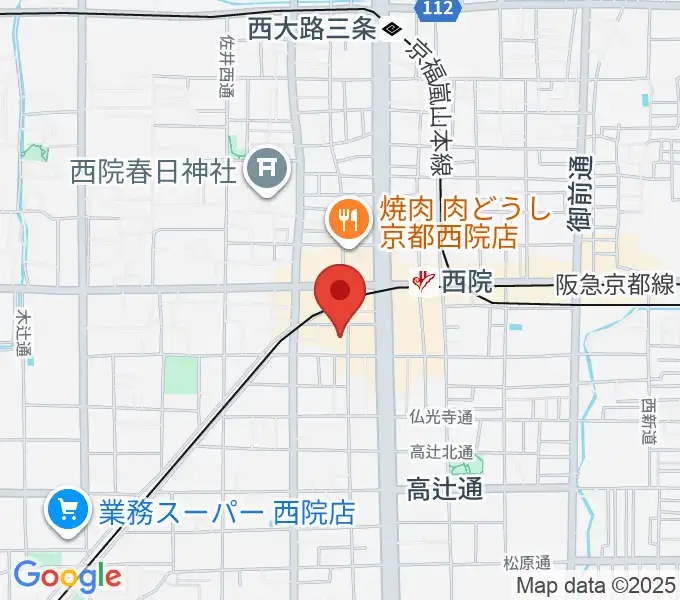 京都GATTACAの地図