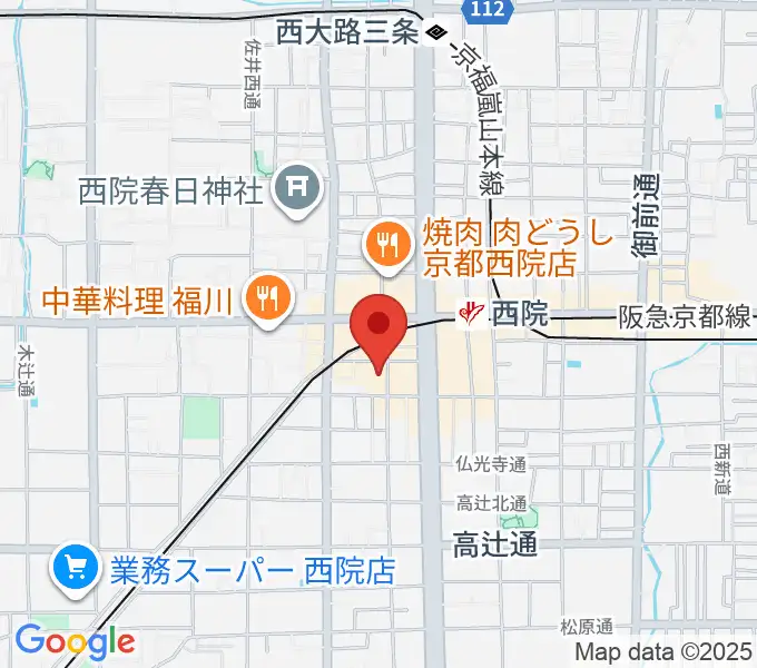 京都GATTACAの地図