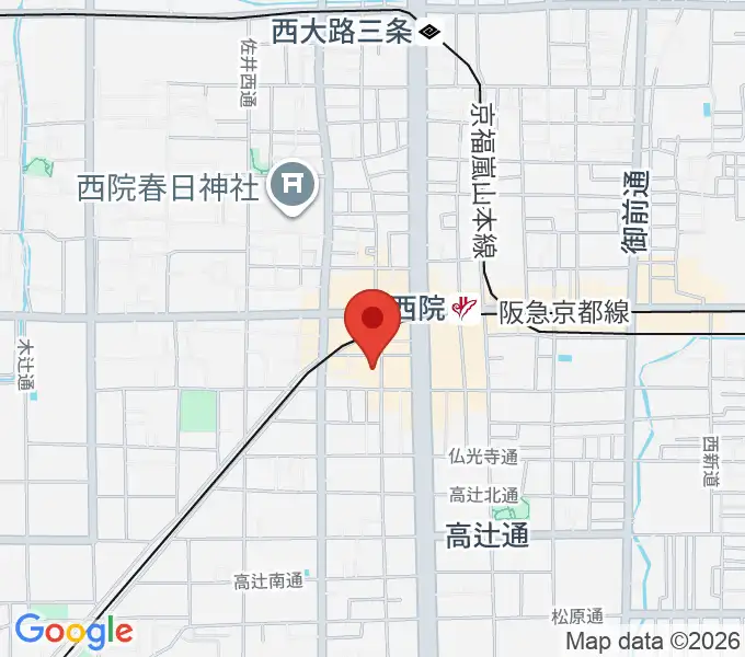 京都GATTACAの地図