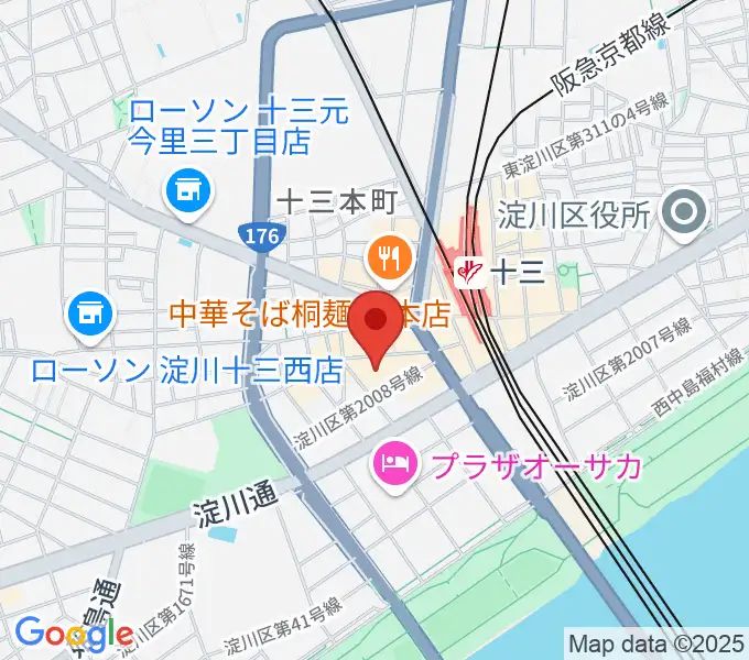 シアターセブンの地図