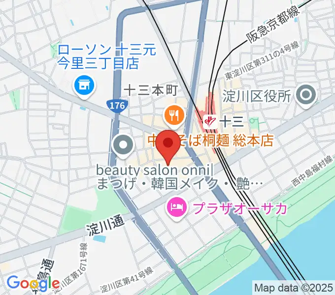 シアターセブンの地図