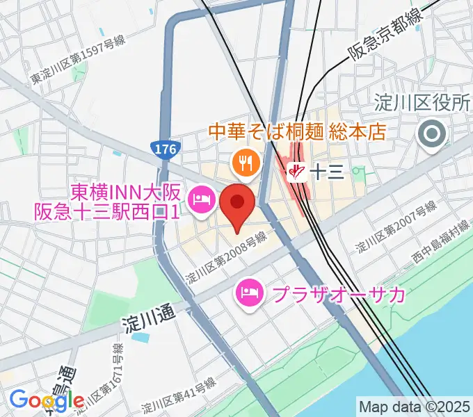 シアターセブンの地図