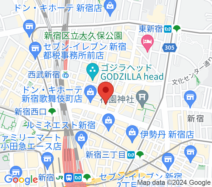 新宿メモリーズの場所