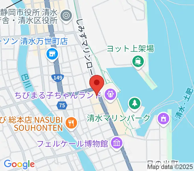 SOUND SHOWER arkの地図