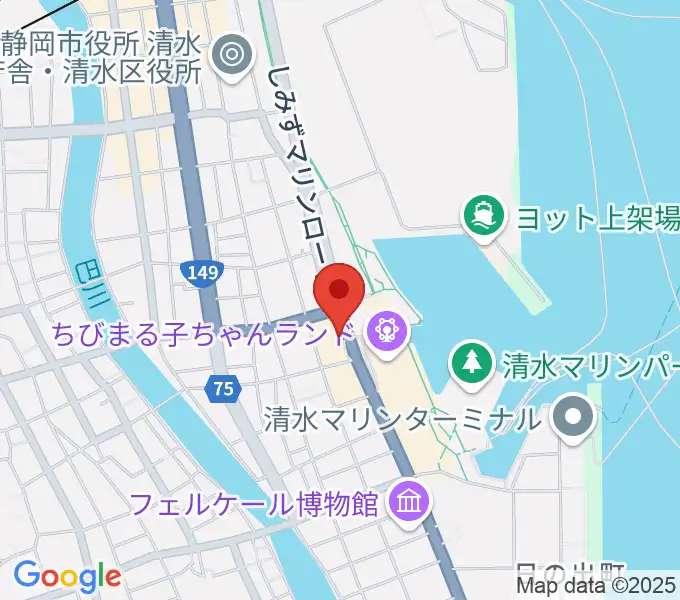 SOUND SHOWER arkの地図