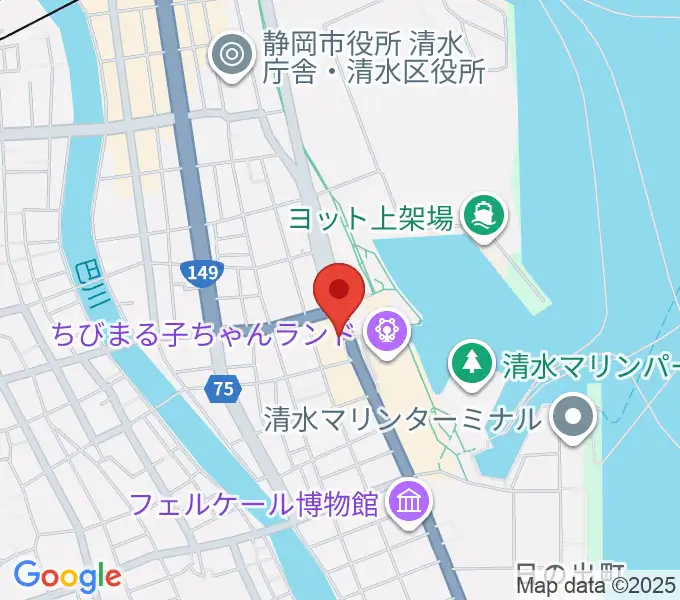 SOUND SHOWER arkの地図