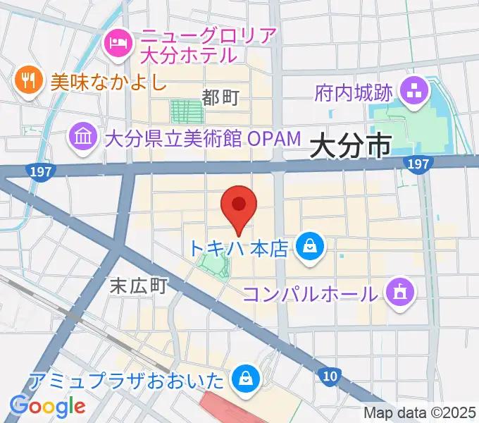 AT HALLの地図