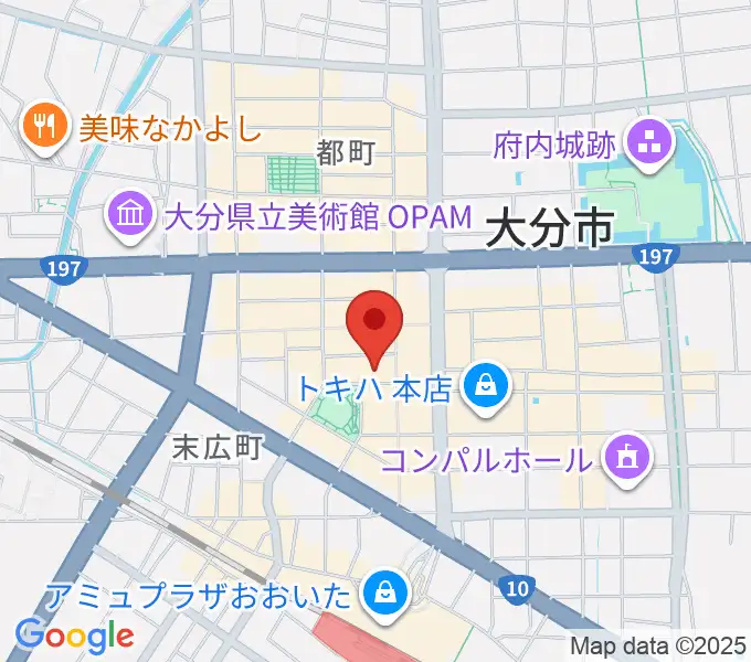 AT HALLの地図