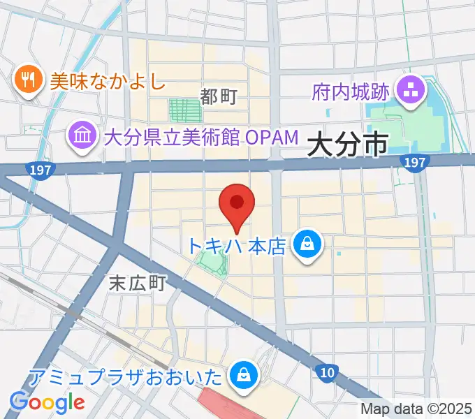 AT HALLの地図