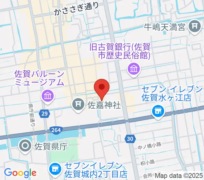 佐賀RAG・Gの地図