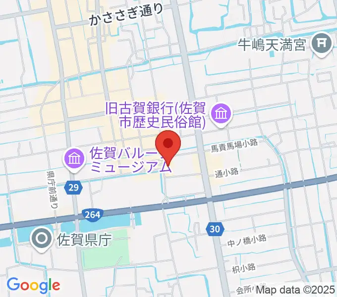 佐賀RAG・Gの地図