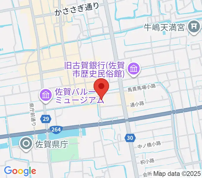 佐賀RAG・Gの地図