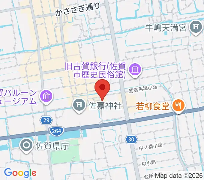 佐賀RAG・Gの地図