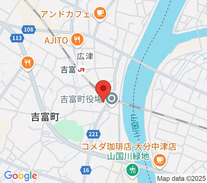 吉富フォーユー会館の地図