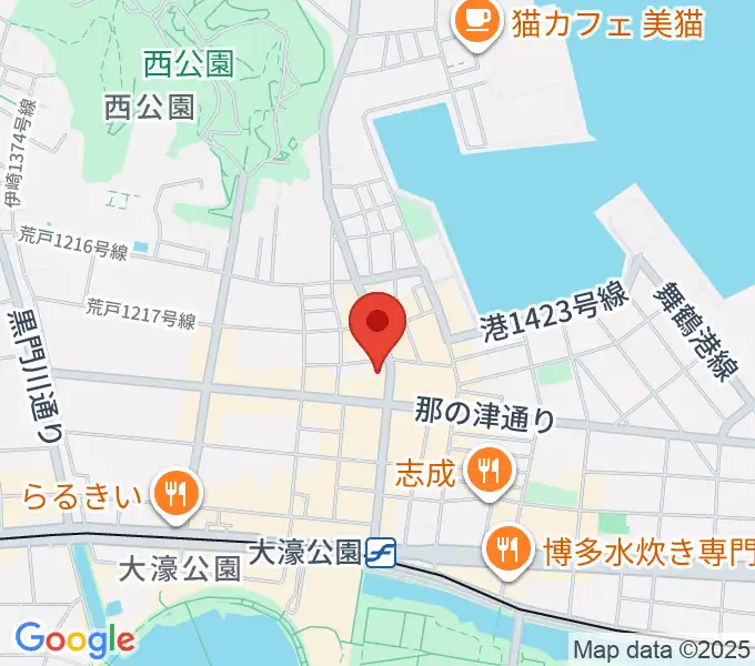 福岡PEACEの地図