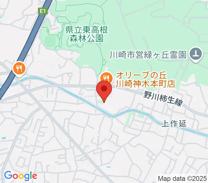 studio homeの地図