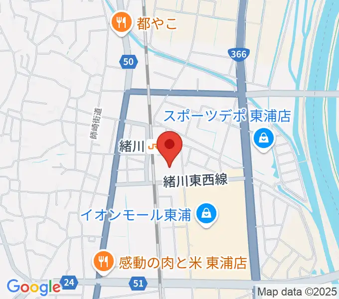 サウンドメイトマツイシの地図