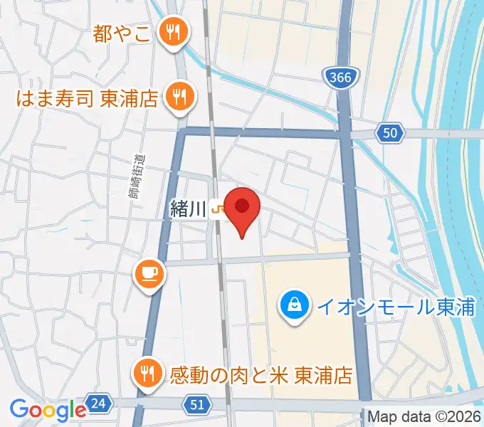 サウンドメイトマツイシの地図