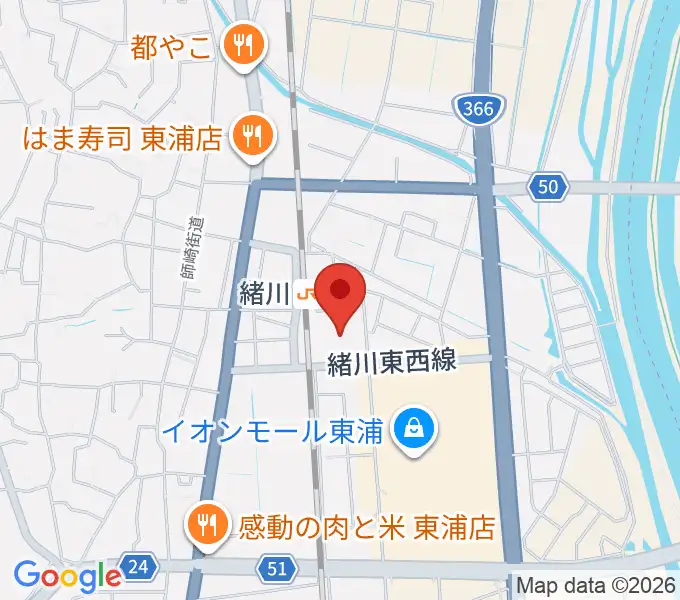 サウンドメイトマツイシの地図