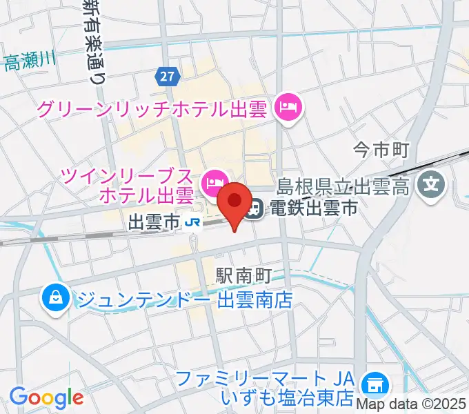 ビッグハート出雲の地図