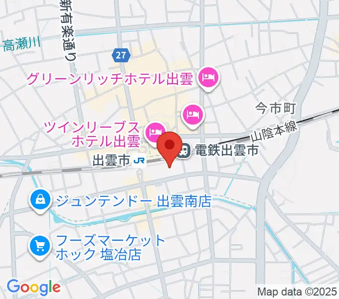 ビッグハート出雲の地図