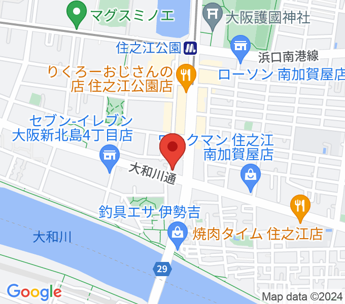 住之江スタジオ＆オフィスK'sの場所