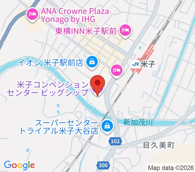 米子コンベンションセンター BiG SHiPの地図